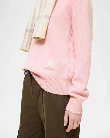 Burberry Constance Cashmere Crewneck Sweater | Thumbnail 3 Burberry Constance Cashmere Crewneck Sweater | Thumbnail 3