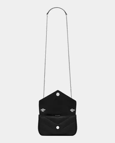 Saint Laurent Loulou Mini Quilted Leather Crossbody Bag | Thumbnail 4 Saint Laurent Loulou Mini Quilted Leather Crossbody Bag | Thumbnail 4