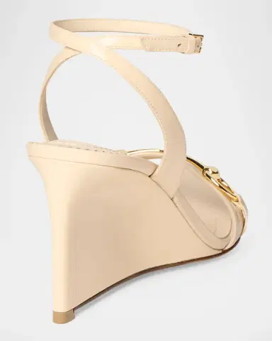 Gucci Donna 80MM Wedge Sandals | Thumbnail 2 Gucci Donna 80MM Wedge Sandals | Thumbnail 2