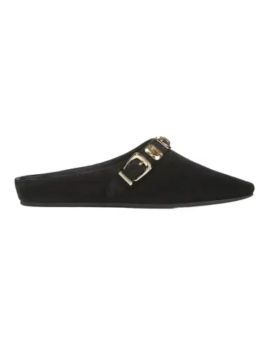 Veronica Beard Narcisa Cabochon Suede Mules | Thumbnail 1 Veronica Beard Narcisa Cabochon Suede Mules | Thumbnail 1