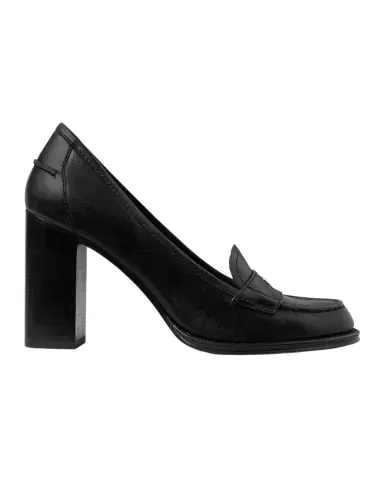 Tory Burch 85mm Vintage Heeled Leather Loafers | Thumbnail 1 Tory Burch 85mm Vintage Heeled Leather Loafers | Thumbnail 1