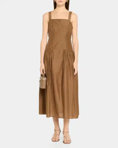 Frame The Garden Midi Dress | Thumbnail 2 Frame The Garden Midi Dress | Thumbnail 2