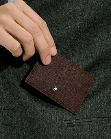 Montblanc Sartorial Leather Card Holder | Thumbnail 2 Montblanc Sartorial Leather Card Holder | Thumbnail 2