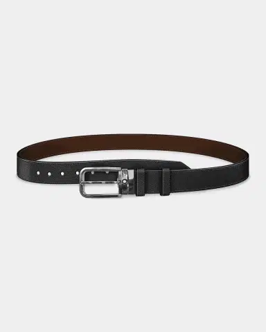 Montblanc Reversible Two-Tone Leather Belt | Thumbnail 3 Montblanc Reversible Two-Tone Leather Belt | Thumbnail 3
