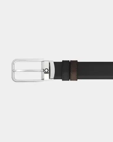 Montblanc Reversible Two-Tone Leather Belt | Thumbnail 4 Montblanc Reversible Two-Tone Leather Belt | Thumbnail 4