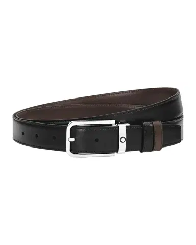 Montblanc Reversible Two-Tone Leather Belt | Thumbnail 1 Montblanc Reversible Two-Tone Leather Belt | Thumbnail 1