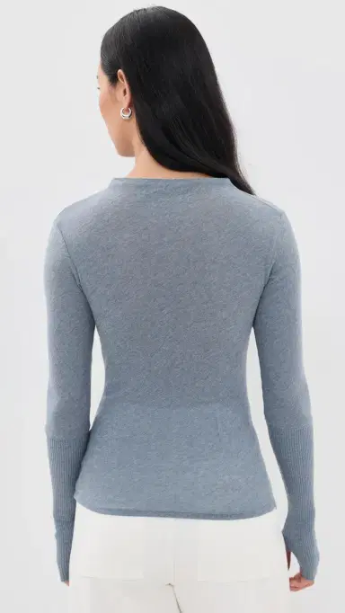 ENZA COSTA Twist Top teel Blue | Thumbnail 3 ENZA COSTA Twist Top teel Blue | Thumbnail 3