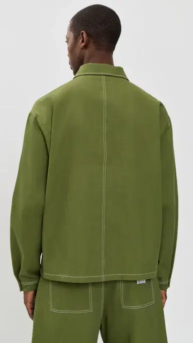 Malbon Station Shirt Military Green | Thumbnail 3 Malbon Station Shirt Military Green | Thumbnail 3