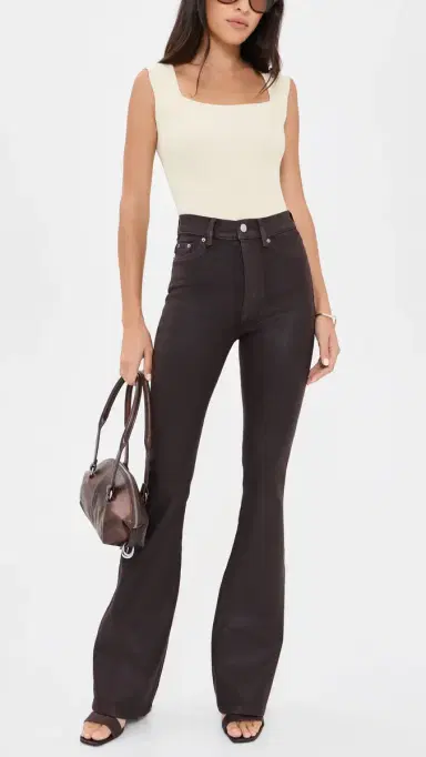DL1961 Bridget Bootcut High Rise Instasculpt Jeans 33 dark elm coated (dl ultimate) | Thumbnail 5 DL1961 Bridget Bootcut High Rise Instasculpt Jeans 33 dark elm coated (dl ultimate) | Thumbnail 5