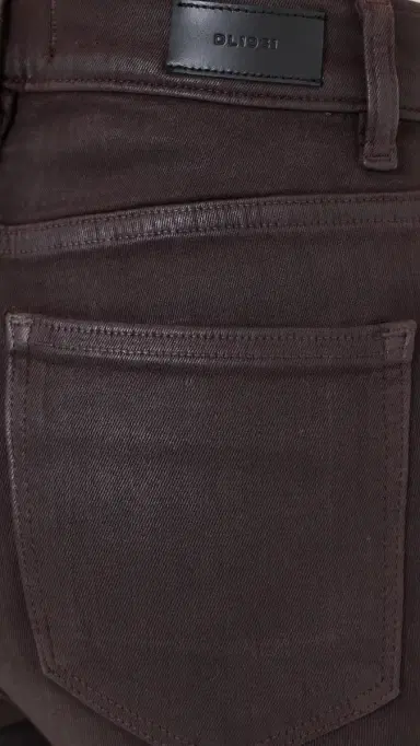 DL1961 Bridget Bootcut High Rise Instasculpt Jeans 33 dark elm coated (dl ultimate) | Thumbnail 6 DL1961 Bridget Bootcut High Rise Instasculpt Jeans 33 dark elm coated (dl ultimate) | Thumbnail 6