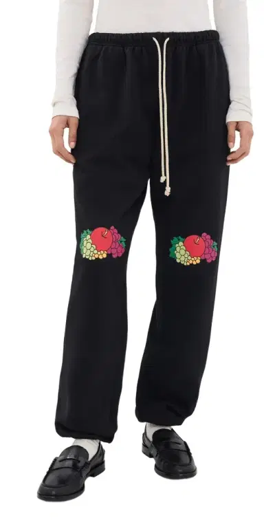 Hommegirls Homme Girls x Fruit Of The oom Double ogo Sweatpants Black | Thumbnail 1 Hommegirls Homme Girls x Fruit Of The oom Double ogo Sweatpants Black | Thumbnail 1