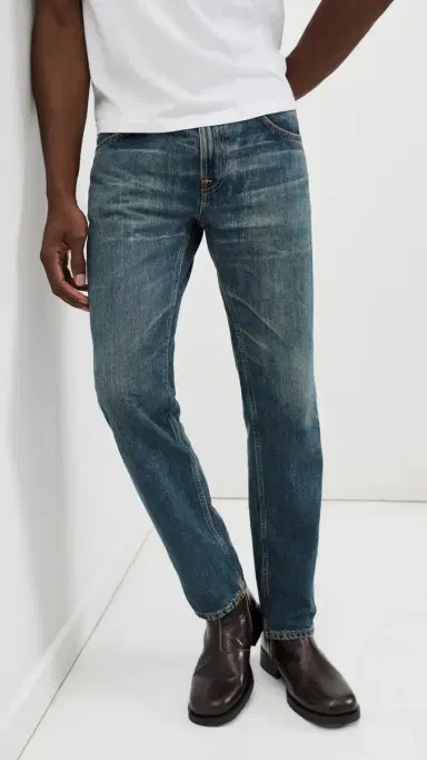 Nudie Jeans Gritty Jackson Straight Jeans | Thumbnail 2 Nudie Jeans Gritty Jackson Straight Jeans | Thumbnail 2