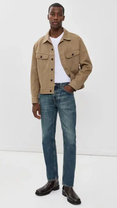 Nudie Jeans Gritty Jackson Straight Jeans | Thumbnail 5 Nudie Jeans Gritty Jackson Straight Jeans | Thumbnail 5