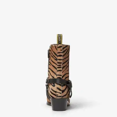 Fendi Two metal rings give the Double O ankle boot its | Thumbnail 3 Fendi Two metal rings give the Double O ankle boot its | Thumbnail 3
