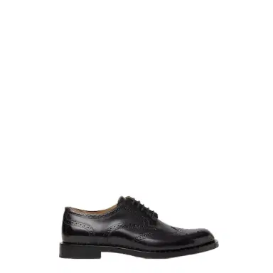 Fendi Lace-up Derby shoes with an almond-shaped toe and brogue | Thumbnail 1 Fendi Lace-up Derby shoes with an almond-shaped toe and brogue | Thumbnail 1