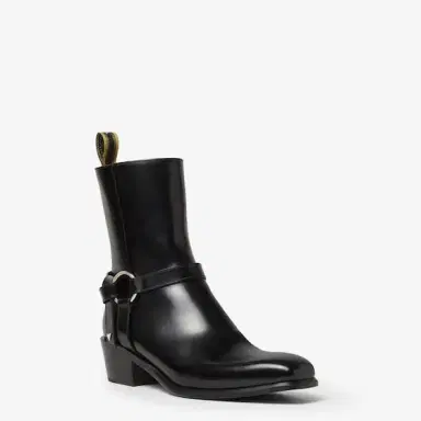Fendi Two metal rings give the Double O ankle boot its | Thumbnail 2 Fendi Two metal rings give the Double O ankle boot its | Thumbnail 2