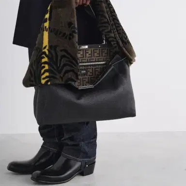 Fendi Two metal rings give the Double O ankle boot its | Thumbnail 5 Fendi Two metal rings give the Double O ankle boot its | Thumbnail 5
