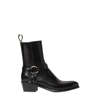 Fendi Two metal rings give the Double O ankle boot its | Thumbnail 1 Fendi Two metal rings give the Double O ankle boot its | Thumbnail 1