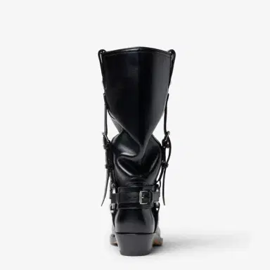 Fendi Texan boots with a soft shaft to wear them pulled up or | Thumbnail 3 Fendi Texan boots with a soft shaft to wear them pulled up or | Thumbnail 3