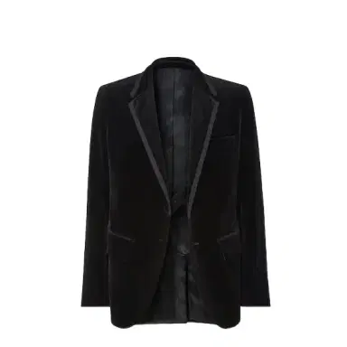Fendi Tuxedo-inspired double-breasted blazer featuring | Thumbnail 1 Fendi Tuxedo-inspired double-breasted blazer featuring | Thumbnail 1