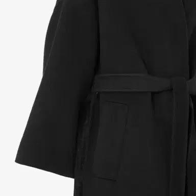 Fendi Kimono-inspired midi coat with loose, low set sleeves | Thumbnail 3 Fendi Kimono-inspired midi coat with loose, low set sleeves | Thumbnail 3