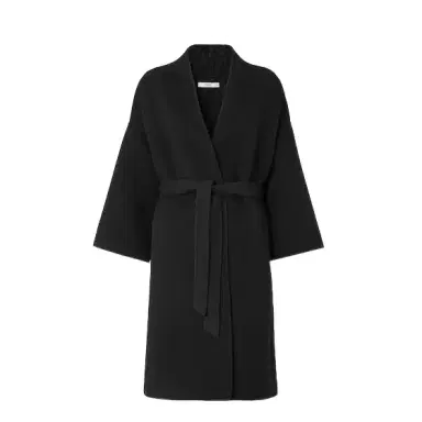 Fendi Kimono-inspired midi coat with loose, low set sleeves | Thumbnail 1 Fendi Kimono-inspired midi coat with loose, low set sleeves | Thumbnail 1