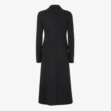 Fendi Long, double-breasted coat with a fitted waist and slight | Thumbnail 2 Fendi Long, double-breasted coat with a fitted waist and slight | Thumbnail 2