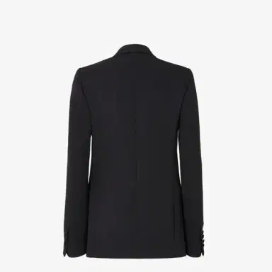 Fendi Menswear-inspired single-breasted blazer with an oversized | Thumbnail 2 Fendi Menswear-inspired single-breasted blazer with an oversized | Thumbnail 2