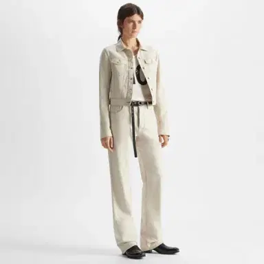 Fendi Slim-fit short jacket with a shirt collar and long sleeves | Thumbnail 4 Fendi Slim-fit short jacket with a shirt collar and long sleeves | Thumbnail 4