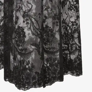 Fendi Midi skirt made of black faded-effect Peonia lace | Thumbnail 5 Fendi Midi skirt made of black faded-effect Peonia lace | Thumbnail 5