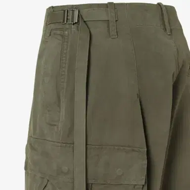 Fendi Oversized cargo trousers featuring long side ties at | Thumbnail 3 Fendi Oversized cargo trousers featuring long side ties at | Thumbnail 3