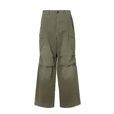 Fendi Oversized cargo trousers featuring long side ties at | Thumbnail 1 Fendi Oversized cargo trousers featuring long side ties at | Thumbnail 1