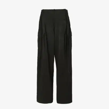 Fendi Oversized cargo trousers featuring long side ties at | Thumbnail 2 Fendi Oversized cargo trousers featuring long side ties at | Thumbnail 2