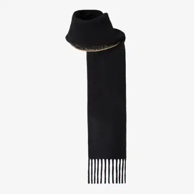 Fendi Wide, enveloping double-sided scarf customised with the FF | Thumbnail 3 Fendi Wide, enveloping double-sided scarf customised with the FF | Thumbnail 3