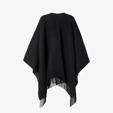 Fendi Large, enveloping double-sided poncho, customised on | Thumbnail 2 Fendi Large, enveloping double-sided poncho, customised on | Thumbnail 2