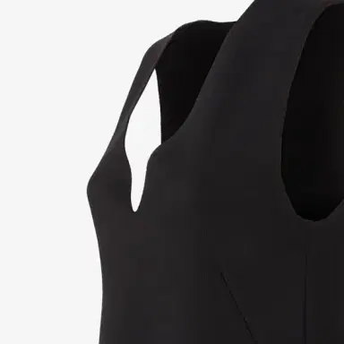 Fendi Sleeveless, flared short dress | Thumbnail 3 Fendi Sleeveless, flared short dress | Thumbnail 3