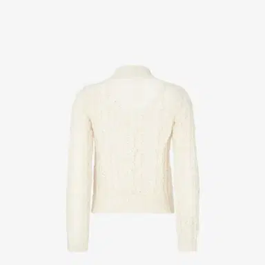 Fendi Long-sleeved, V-neck cropped cardigan | Thumbnail 2 Fendi Long-sleeved, V-neck cropped cardigan | Thumbnail 2