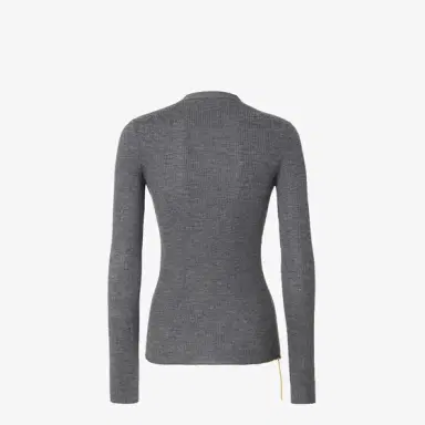 Fendi Slim-fit cardigan with an essential silhouette, V-neck | Thumbnail 2 Fendi Slim-fit cardigan with an essential silhouette, V-neck | Thumbnail 2