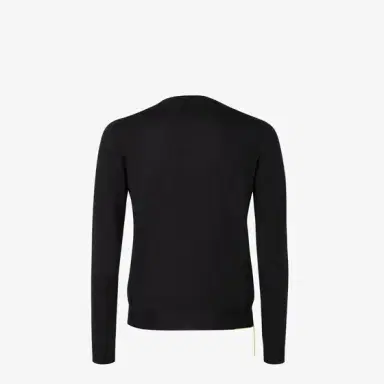Fendi Slim-fit long-sleeved jumper customised with contrasting | Thumbnail 2 Fendi Slim-fit long-sleeved jumper customised with contrasting | Thumbnail 2
