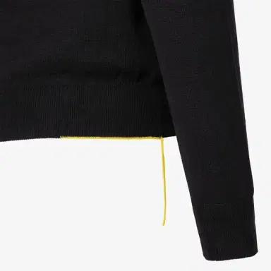 Fendi Slim-fit long-sleeved jumper customised with contrasting | Thumbnail 3 Fendi Slim-fit long-sleeved jumper customised with contrasting | Thumbnail 3