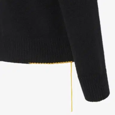 Fendi Basic long-sleeved jumper customised with contrasting | Thumbnail 3 Fendi Basic long-sleeved jumper customised with contrasting | Thumbnail 3