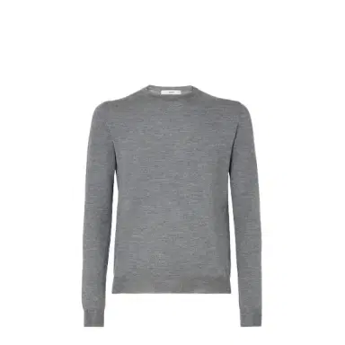 Fendi Slim-fit long-sleeved jumper customised with contrasting | Thumbnail 1 Fendi Slim-fit long-sleeved jumper customised with contrasting | Thumbnail 1