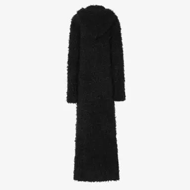 Fendi Straight-cut long coat with long sleeves and hood | Thumbnail 2 Fendi Straight-cut long coat with long sleeves and hood | Thumbnail 2