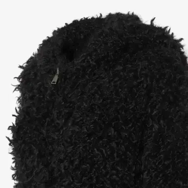 Fendi Straight-cut long coat with long sleeves and hood | Thumbnail 3 Fendi Straight-cut long coat with long sleeves and hood | Thumbnail 3