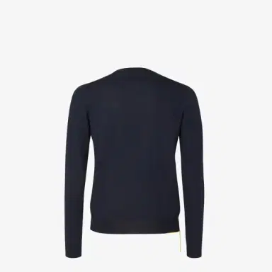 Fendi Slim-fit long-sleeved jumper customised with contrasting | Thumbnail 2 Fendi Slim-fit long-sleeved jumper customised with contrasting | Thumbnail 2