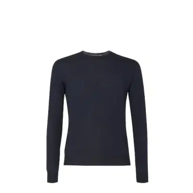 Fendi Slim-fit long-sleeved jumper customised with contrasting | Thumbnail 1 Fendi Slim-fit long-sleeved jumper customised with contrasting | Thumbnail 1