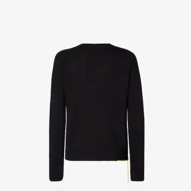 Fendi Basic fitted jumper with a V-neck and long sleeves | Thumbnail 2 Fendi Basic fitted jumper with a V-neck and long sleeves | Thumbnail 2