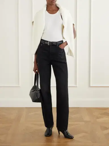 TOTEME Twisted Seam Mid-rise Straight-leg Jeans | Thumbnail 2 TOTEME Twisted Seam Mid-rise Straight-leg Jeans | Thumbnail 2