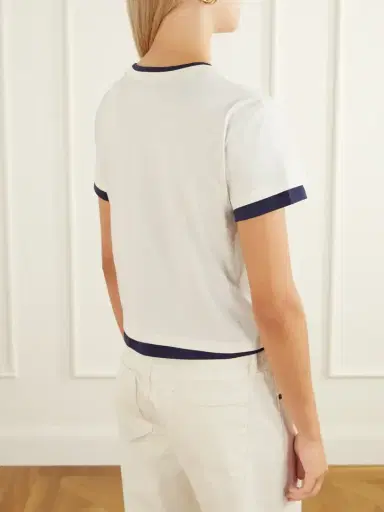Frame + Sotheby's Printed Cotton-jersey T-shirt | Thumbnail 4 Frame + Sotheby's Printed Cotton-jersey T-shirt | Thumbnail 4