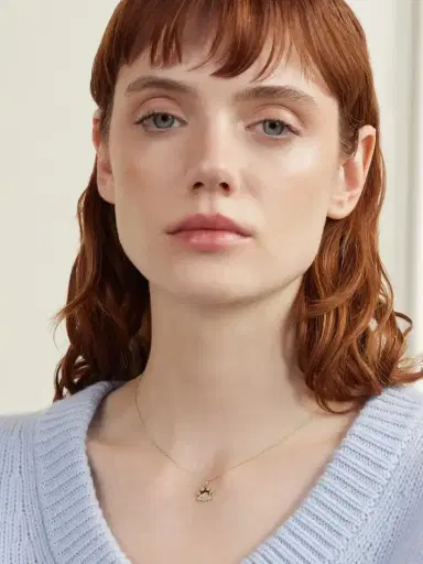 Sydney Evan Sun And Cloud 14-karat Gold Diamond Necklace | Thumbnail 2 Sydney Evan Sun And Cloud 14-karat Gold Diamond Necklace | Thumbnail 2